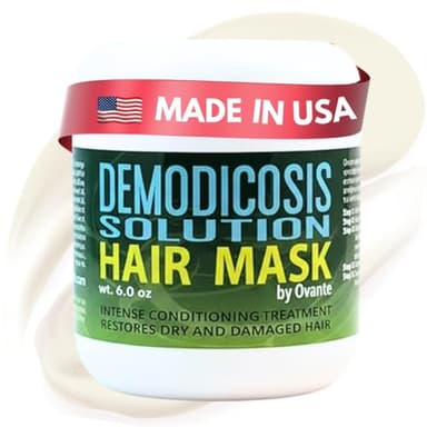 OVANTE Demodex Mite Eliminating Repair Mask for Itchy, Prone Scalps - Hair Loss Associated with Demodicosis - 6.0 oz
