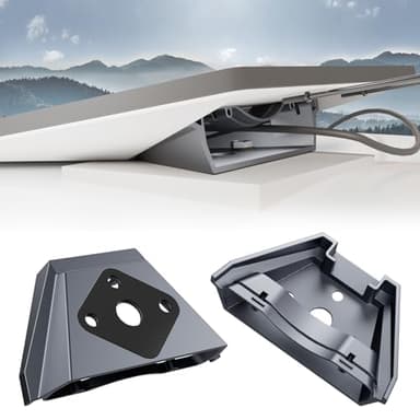 STARGEAR Starlink Mini Mount Mobility, Anti-Theft Car Starlink Mounting Kit Starlink Mini Accessories Starlink Roof Mount Internet Satellite Kit RV Trailer Yacht (Grey)