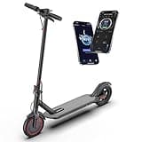 MAXSHOT Electric Scooter, 8.5" /10“Tire, 16/19/22Mph Top Speed, 12/22/28 Miles Long Range, Folding Escooter for Adults and Teens with Dual Braking,Dual Suspension, App (V7-36V 5.2Ah-12Miles)