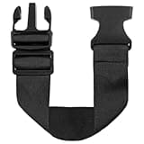 EXEXIUO Fanny Pack Extender Strap Suitable for Pander, 11-16 inch Adjustable Buckle Bag Strap Extender, Crossbody Bag Extender Chain for Everywhere (1.48inch Opening)