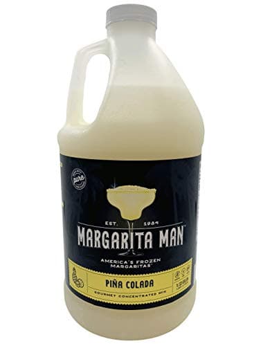 Margarita Man Piña Colada Mix | 64oz bottle, makes 56 drinks | Made with Pure Cane Sugar…