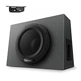 PIONEER TS-WX1210A 12” Sealed Active Subwoofer with Built in Amplifier, 1200 Watts Max Power Sub, Variable Bass Boost, Flexible Installation