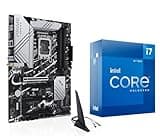 INLAND CPU Motherboard - Intel Core i7-12700K Desktop Processor 12 (8P+4E) Cores up to 5.0 GHz with Integrated Graphics with ASUS Prime Z790-V AX WiFi DDR5 Motherboard