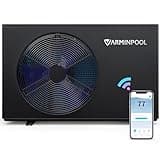 Varminpool WiFi Control Smart Electric Pool Heater, 30000 BTU, Pool Heat Pump for Above Ground and Inground Pool up to 8000 Gallons, Smart Inverter with Titanium Heat Exchanger, 120V
