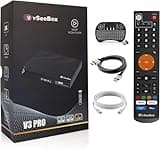 2025 vSee P r o V3 8K Bundle TV Box: 8K HDMI Cable, Backlit Keyboard, Ethernet Cable, (Easy Setup, Lifetime Tech Support) - Android 11, 4GB RAM, 64GB Storage