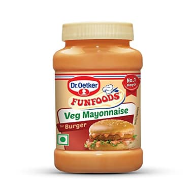 Funfoods Burger Mayonnaise Eggless, 275G