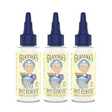Grandma's Secret Spot Remover - Chlorine, Bleach, and Toxin-Free Stain Remover - Stain Remover for Clothes - Fabric Stain Remover Removes Oil, Paint, Blood and Pet Stains -3 Pack of 2 Ounce