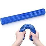 Flexible Resistance Bar for Physical Therapy, Resistance Exercise Twisting Bar for Tennis Elbow, Tendonitis Pain Relief & Grip Strength Improve, Blue- Heavy, 25 LBS