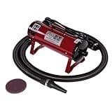 Electric Cleaner Co Circuiteer II Portable Livestock Groomer and Blower, Burgundy - High-Powered, Portable, and Lightweight for Cattle and Animal Drying Needs, Burgundy