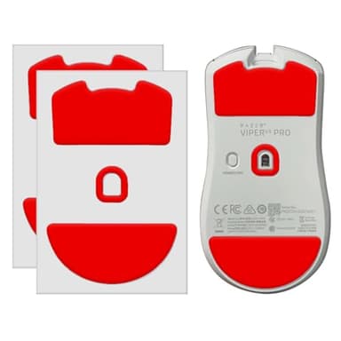 X-Raypad Jade & Obsidian Ultra Series Mouse Skates (Obsidian Ultra, fits Viper V3 Pro)