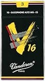 Vandoren SR703 Alto Sax V16 Reeds Strength 3; Box of 10
