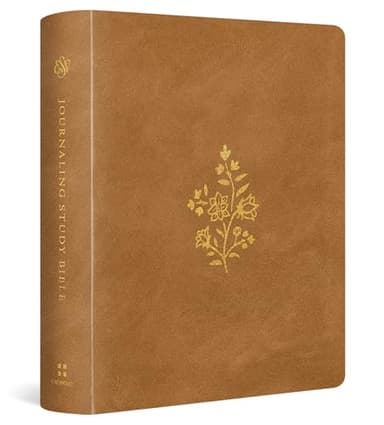 ESV Journaling Study Bible (TruTone over Board, Nubuck Caramel): Holy Bible, English Standard Version