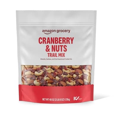 Amazon Brand - Happy Belly Cranberry & Nuts Trail Mix, 2.5 pound (Pack of 1)