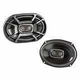 Polk Audio DB692 DB+ Series 6" x 9" Coaxial Speaker for Car & Marine, 3-Way Boat & Car Audio Speaker, 30-22kHz Frequency Response, Polypropylene Woofer Cone & 1/2" Silk Dome Tweeter, Easy Installation