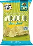 Good Health Avocado Oil Kettle Style Chips with Sea Salt 5 oz. Bag (3 Bags)
