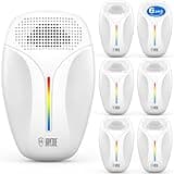 2025 Upgraded Ultrasonic Repeller & Insect Indoor Repeller,Ultrasonic and Repellent for Roach,Rodent,Mouse,Bugs,Mosquito,Mice,Spider,Ant,3 Mode Switching,6 Packs