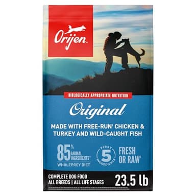 ORIJEN Grain Free High Protein Dry Dog Food Original Recipe 23.5lb Bag