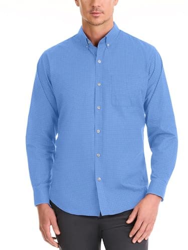 Wrinkle Free Long Sleeve Button Down Shirt