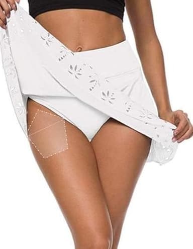 Skinnies Instant Thigh Lift Tape - Patented & Made in USA - Clear Adhesive Strips Instantly Lift Loose Skin and Smooth Cellulite - Sweatproof and All-Day Wear Body Tape for Women - 5 Pairs