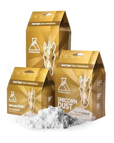 Friction Labs Unicorn Dust 2.5oz (70.8g) - Fine Texture - The New Standard in Chalk for Rock Climbing, Crossfit, and Powerlifting