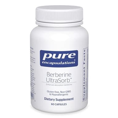 Pure Encapsulations Berberine UltraSorb - Enhanced Absorption Berberine Phytosome 550 mg - Supports Metabolic & Cardiometabolic Health* - 60 Capsules