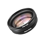 M-REMOTE 18 mm Wide Angle Macro Combined Additional Camera Lens for 52mm Lens Sony ZV1 RX100M7 / Canon G7X Lens Accessories (Black)