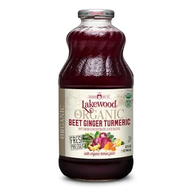 Lakewood Organic Beet Ginger Turmeric Juice, 32 FZ