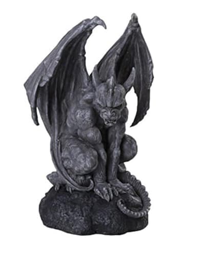 Pacific Giftware Vraskod The Sentinel Stone Gargoyle Sculpture Statue 12 Inch Tall