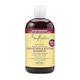 SheaMoisture Strengthen and Restore Shampoo 100% Pure Jamaican Black Castor Oil for Damaged Hair To Cleanse and Nourish Hair 13 oz
