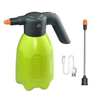 HIFAY ES2-PRO Electric Spray Bottle 2L/0.5Gallon, Rechargeable Battery Powered Sprayer Spray 60 Bottles On a Single Charge, Automatic Plant Mister，Pump Sprayer,Indoor Watering Can for Plants