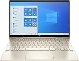 hp Envy X360 2-in-1 13.3 inch FHD IPS Touch-Screen Laptop | 11th Generation Intel Core i5-1135G7 Backlit Keyboard Fingerprint Windows 10 Home (8GB DDR4 RAM 256GB SSD |Mouse Pad), Gold