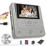 VHS to DVD Recorder, VHS to DVD Converter Machine, Convert VHS,VCR,Camcorder to DVDs,USB,SD Card,Smart Phone WiFi to DVDs,USB,SD,HDD Copy, WiFi APP Media Recorder【Comes with AV Cable & 10 DVD-R】