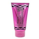 CRAYOLA X Sunshine & Glitter - Biodegradable Glitter Sunscreen Lotion, SPF 50, Jazzberry Jam Scented Lotion | Kids Sunscreen | TSA Approved Vacation Sunscreen with Eco-Friendly Glitter, 3.4 Oz