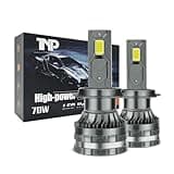 TOP-NOTCH PRODUCTS K3 Series H7 LED Headlight Bulbs - Waterproof LED Fog Light Bulbs (2-Pack)