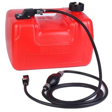 3 Gallon/12L Portable Storage Marine Tank – Durable Leak-Resistant Design for Marine, Boating & Outdoor Power Equipment I-Shaped Handle, With Line, Easy to Carry, EPA-Compliant