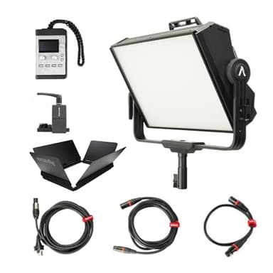 Aputure Nova P300C 300W RGBWW LED Soft Light Panel Bundle with Aputure Barndoors for Nova P300C LED Panel (2 Items)