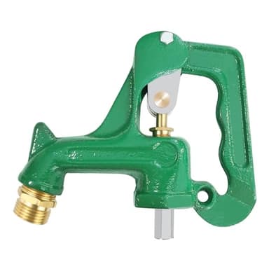 Frost Proof Yard Hydrant Head Assembly,Adapt to 3/8"-16 UNC Male Nut Rod with 1" NPT Male Thread Pipe,Frost Free Outdoor Faucet Freeze Proof Hydrant Head for Yard Farm Irrigation,Connect 3/4" Hose