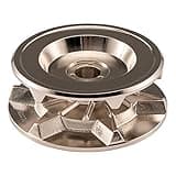 Lewmar Pro Series Gypsy RC 5/16" G4 in Chromed Bronze – Replacement Gypsy for Pro-Series 700/1000 and Pro-Fish 700/1000 Windlasses, Made from Chrome Plated Bronze