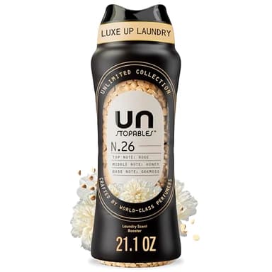 Downy Unstopables Unlimited Collection In Wash Laundry Scent Booster Beads, No. 26, Fine Fragrance, Long Lasting Fresh Scent Beads, 21.1 oz