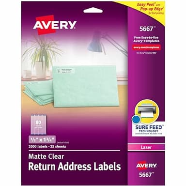 AVE5667 - Avery Easy Peel Mailing Label