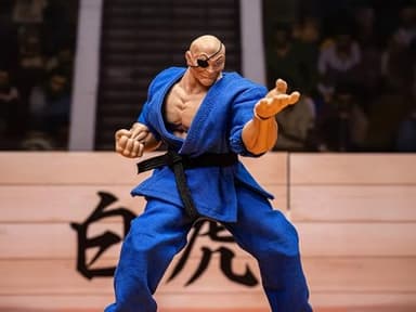 Storm Collectibles Baki Hanma: Son of Ogre Doppo Orochi 1/12 Scale Collector Action Figure (Blue Edition)