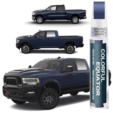 Patriot Blue Pearl-Coat(PPX/RPX) Touch Up Paint Compatible with Dodge Ram, Car Paint Pen Scratch Repair Two-In-One Touch Up Paint, Premium Car Scratch Remover for Deep Scratches