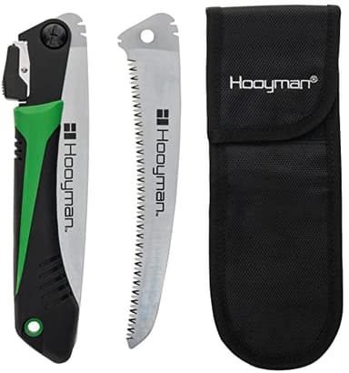 Hooyman MegaBite Hunter’s Combo Bone Saw with Heavy Duty Construction, High Carbon Steel Blade, Impulse Hardened Teeth, and Ergonomic Over-Molded Handle for Camping, Hunting, and Outdoors