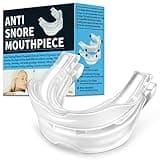Anti-Snore Mouthguard, Anti-Snoring Mouthpiece,Anti-Snoring Device,Anti-Snoring Mouth Guard,Snoring Solution Comfortable and Adjustable Helps Stop Snoring for Men/Women