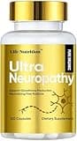 120 Capsules-Neuropathy Support Nerve Savior Supplement with 600 mg Pure Alpha Lipoic Acid, Fortify Nerves in Fingers, Hands, Toes, & Feet - Best Peripheral Relief Support