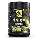 Ryse Noel Deyzel x Godzilla Pre Workout | Intense Pumps, Energy, & Focus | Citrulline & Beta Alanine | 400mg Total Caffeine | 40 Servings (Passion Pineapple)