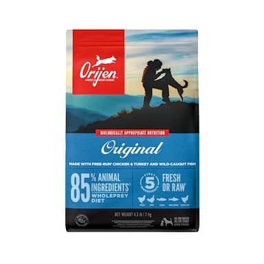 ORIJEN Grain Free High Protein Dry Dog Food Original Recipe 4.5lb Bag
