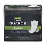 Depends Men's Incontinence Guards/Pads, One Size, 1 Count
