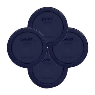 Pyrex 7202-PC 1113805 1 Cup Dark Blue Lid (4-Pack)