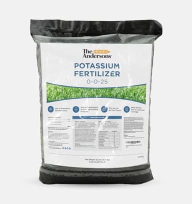 The Andersons Professional Potassium Fertilizer 0-0-25-18 lbs. Covers up to 6,000 sqft.